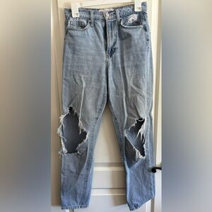 RSQ Straight Leg Distressed Denim